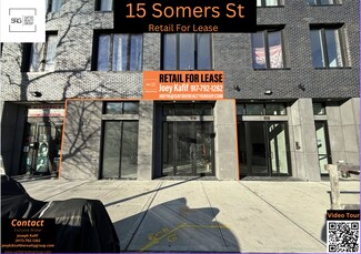 Plus de détails pour 15 Somers St, Brooklyn, NY - Vente au détail à louer