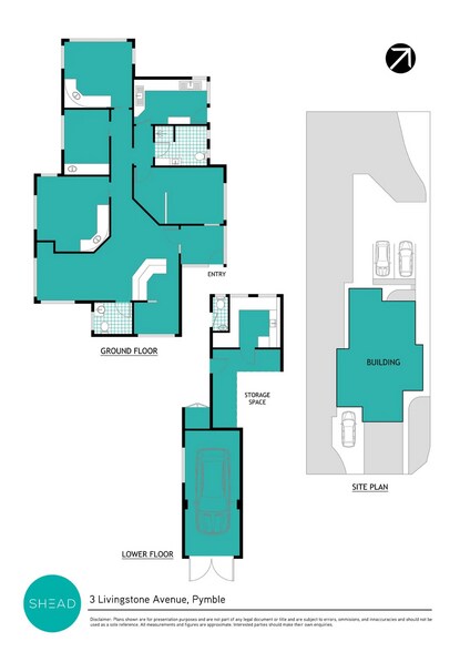 3 Livingstone Ave, Pymble à louer - Plan d’étage - Image 3 de 3