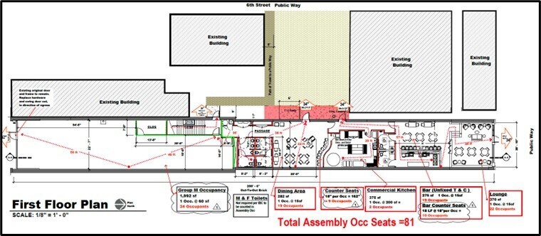 541 Main St, Shelbyville, KY à louer - Plan d’étage - Image 2 de 5