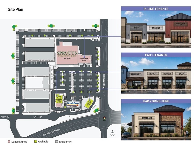 NWC Clinton Keith & Wildomar Trl, Wildomar, CA for lease - Site Plan - Image 3 of 4