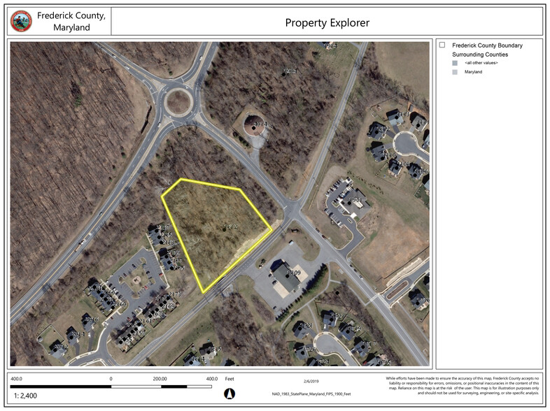 1812 Ballenger Creek Pike, Point Of Rocks, MD à vendre - Plan cadastral - Image 1 de 2