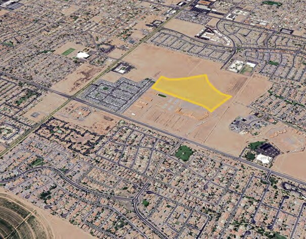 Cottonwood Ln & Peart Rd, Casa Grande, AZ à vendre - Aérien - Image 2 de 4