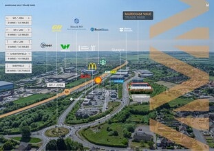 Enterprise Way, Duckmanton, DBY - Aerial  map view