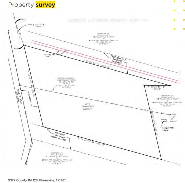 9377 County Road 128, Floresville, TX for sale - Plat Map - Image 2 of 2