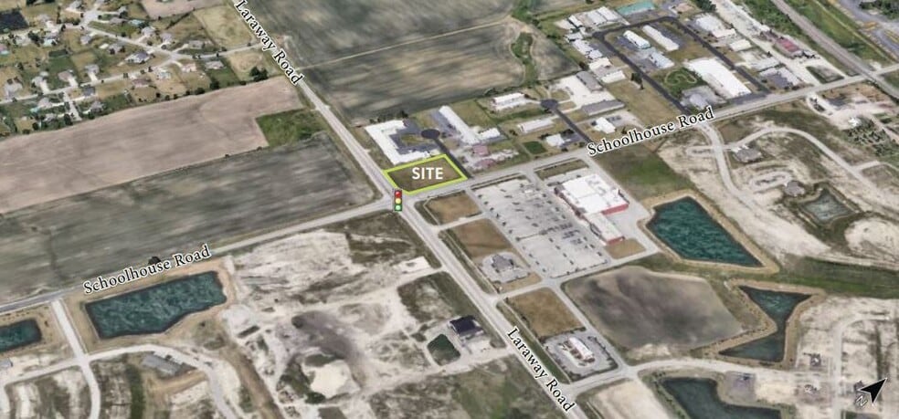 NWC Laraway Rd & Schoolhouse Rd, New Lenox, IL for sale - Building Photo - Image 1 of 3