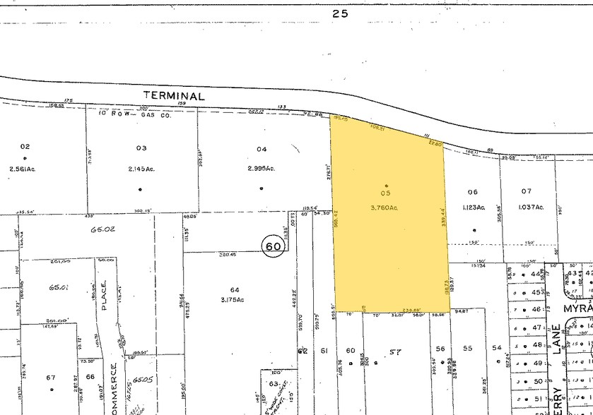 133 Terminal Ave, Clark, NJ for lease - Plat Map - Image 2 of 6