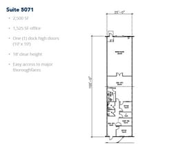 5029-5047 Martin Luther King Fwy, Fort Worth, TX for lease Floor Plan- Image 1 of 1