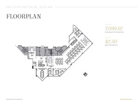 440 E Huntington Dr, Arcadia, CA for lease Floor Plan- Image 1 of 9