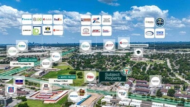 3801 N Town East Blvd, Mesquite, TX - AÉRIEN  Vue de la carte