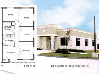 Plus de détails pour 1402 S Custer Rd, McKinney, TX - Bureau à louer