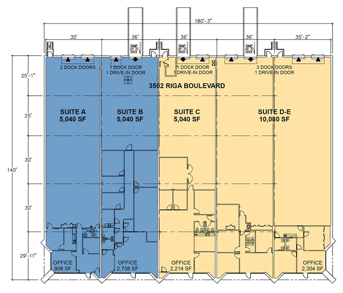 9203 King Palm Dr, Tampa, FL à louer - Plan de site - Image 3 de 3
