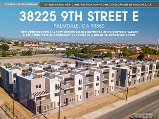 Plus de détails pour 38225 9th Street East, Palmdale, CA - Multi-résidentiel à vendre