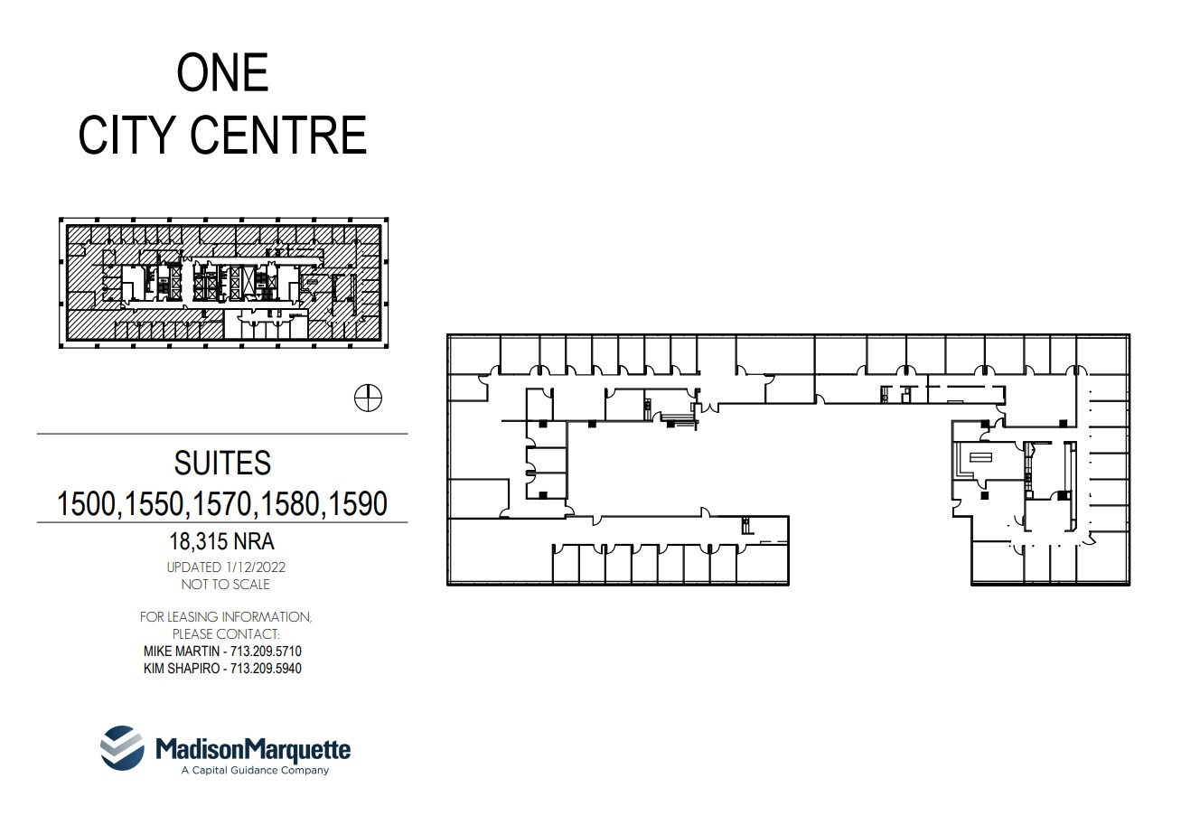 1021 Main St, Houston, TX for lease Floor Plan- Image 1 of 1