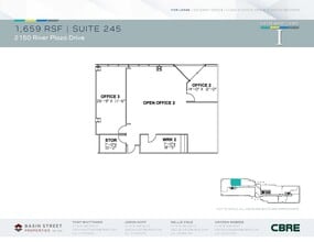 2150 River Plaza Dr, Sacramento, CA à louer Plan d’étage- Image 1 de 1