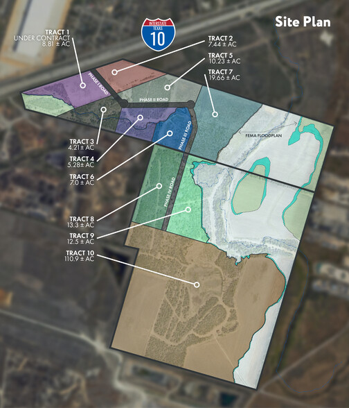 10 East Industrial Park, Converse, TX for lease - Site Plan - Image 3 of 3