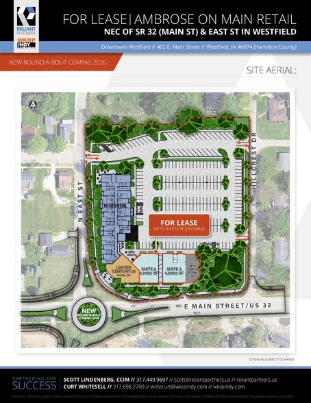 402 E. Main Street, Westfield, IN à louer - Photo du bâtiment - Image 3 de 5