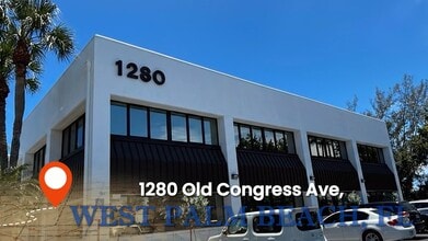 1280 N Congress Ave, West Palm Beach, FL à louer - Vidéo sur l’inscription commerciale 
