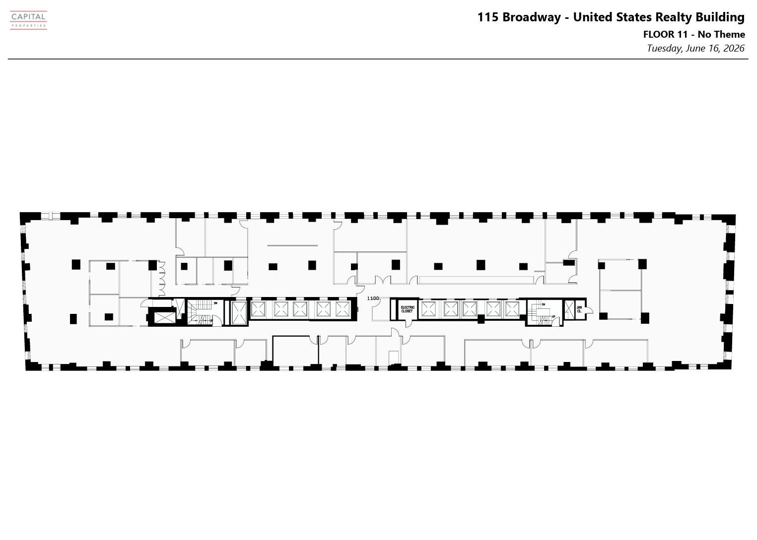 111 Broadway, New York, NY for lease Floor Plan- Image 1 of 1