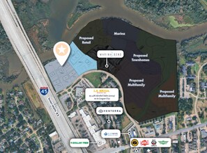 416 Wesley Drive Dr, League City, TX - Aerial map view