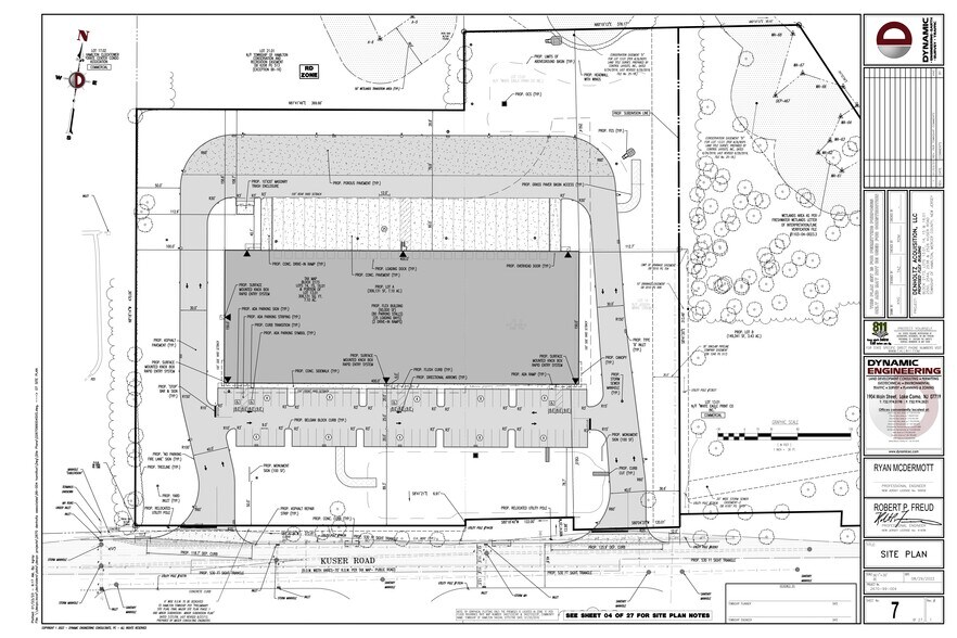 2526-2544 Kuser Rd, Hamilton, NJ à louer - Plan de site - Image 2 de 2