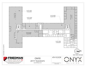 29777 Telegraph Rd, Southfield, MI for lease Floor Plan- Image 2 of 2