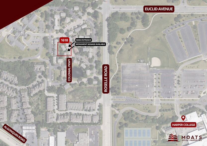 1618 W Colonial Pky, Inverness, IL à louer - Photo du bâtiment - Image 3 de 7