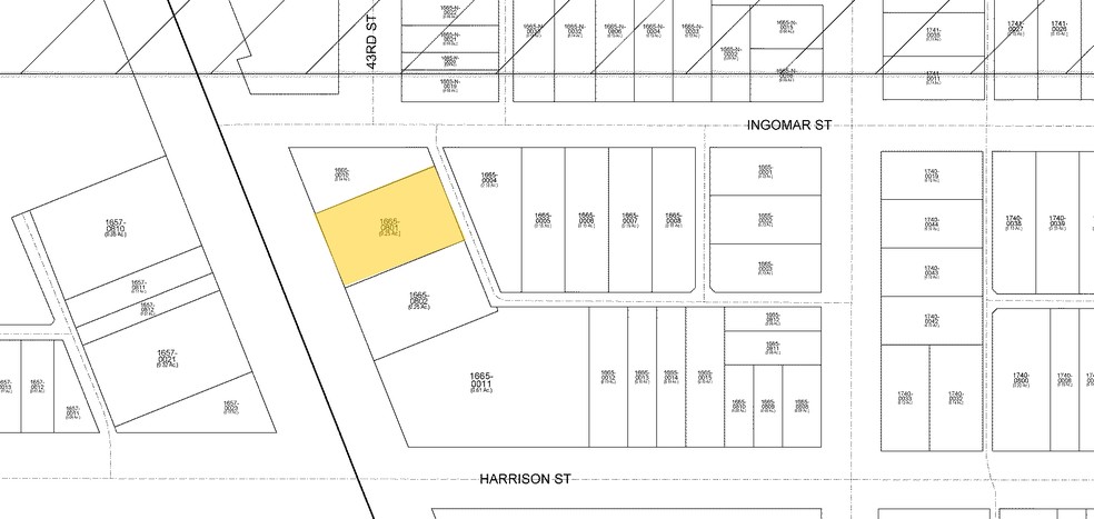 5211-5223 Wisconsin Ave NW, Washington, DC à louer - Plan cadastral - Image 1 de 1