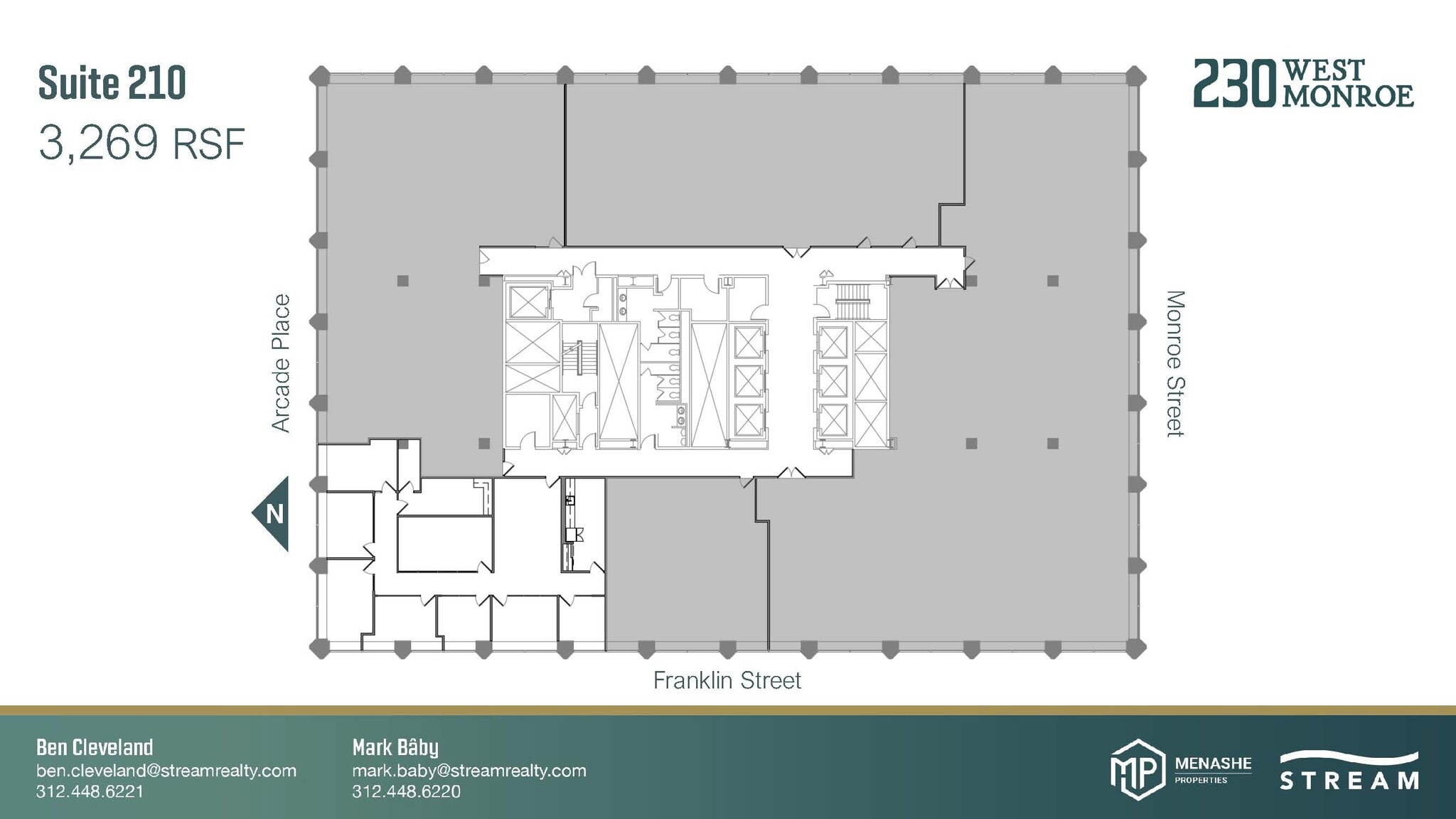230 W Monroe St, Chicago, IL à louer Plan d’étage- Image 1 de 1