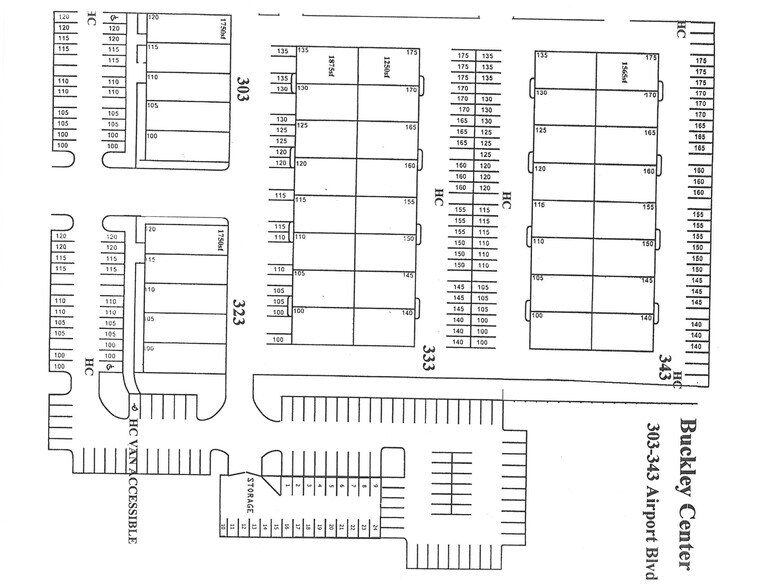 333 Airport Blvd, Aurora, CO à louer - Plan de site - Image 3 de 3