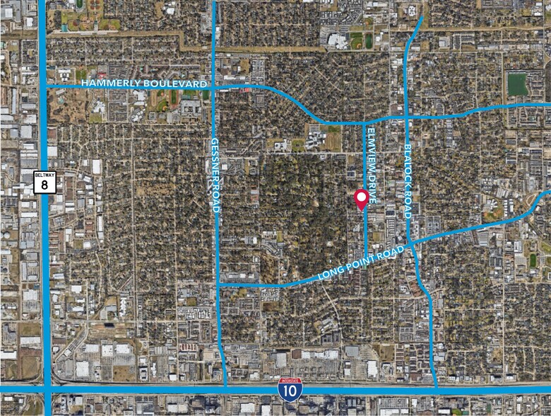 1611 Elmview Dr, Houston, TX à vendre - Aérien - Image 2 de 16