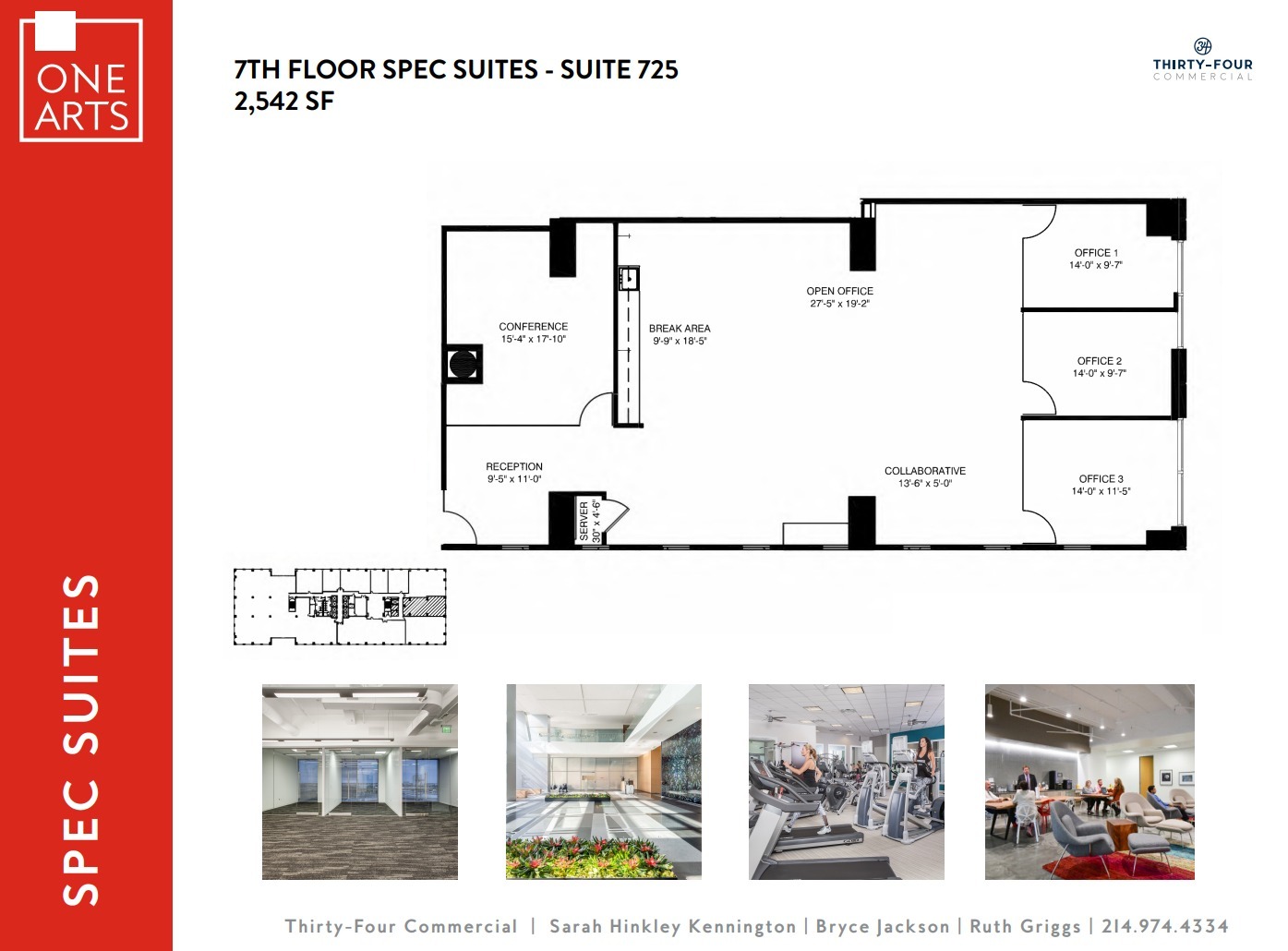 1722 Routh St, Dallas, TX à louer Plan d’étage- Image 1 de 1