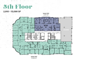 11 N Washington St, Rockville, MD à louer Plan d’étage- Image 1 de 1
