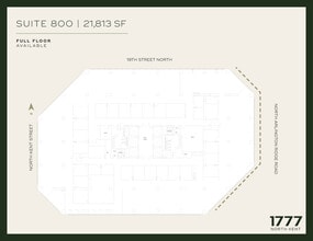 1777 N Kent St, Arlington, VA for lease Floor Plan- Image 1 of 1