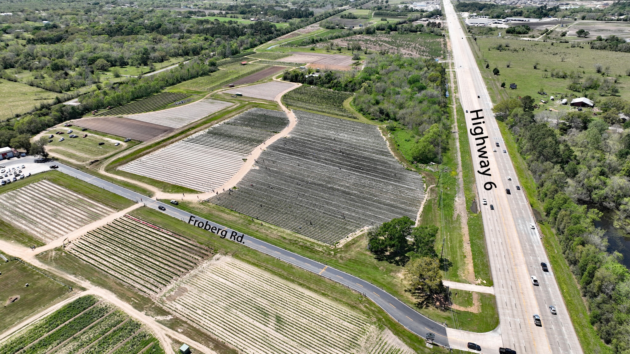 24702 Highway 6 @ Froberg St, Alvin, TX for sale Aerial- Image 1 of 5