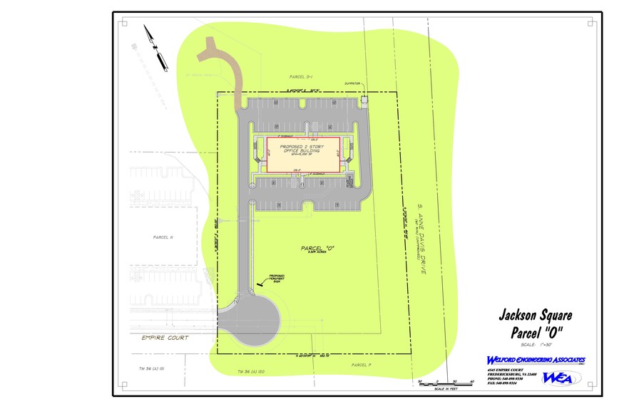 Empire Ct, Fredericksburg, VA à vendre - Plan de site - Image 3 de 5