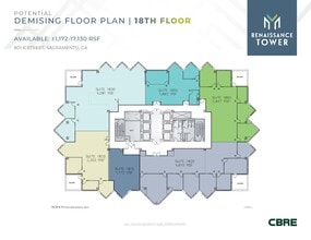 801 K St, Sacramento, CA for lease Floor Plan- Image 2 of 2