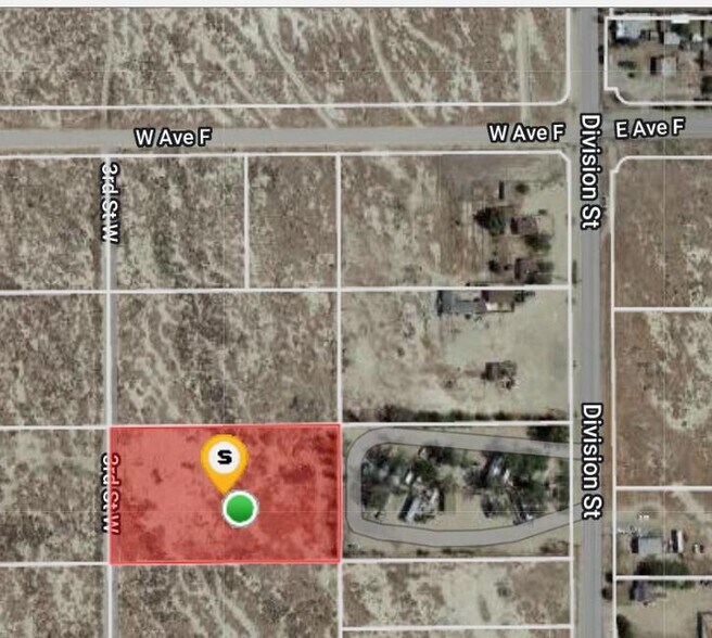 Vac/3 Stw/Vic Avenue F, Lancaster, CA for sale - Building Photo - Image 2 of 7