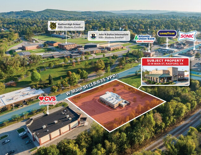 More details for 34 W Main St, Radford, VA - Retail for Lease