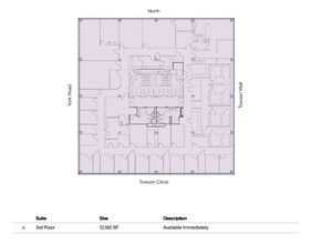 1 Olympic Pl, Towson, MD à vendre Plan d’étage- Image 1 de 1