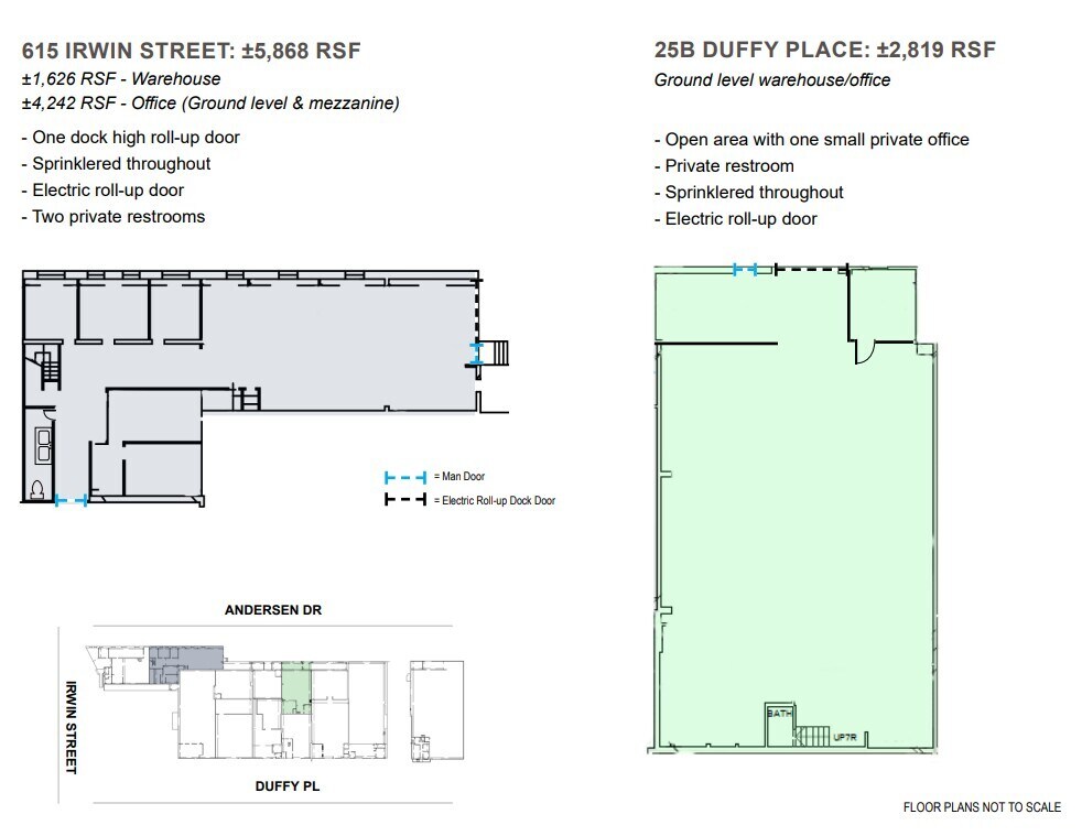 21-37 Duffy Pl, San Rafael, CA for lease Floor Plan- Image 1 of 1