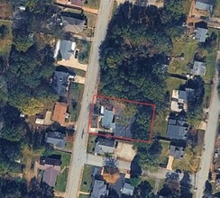 202 Memorial Dr, Greer, SC - Aérien Vue de la carte