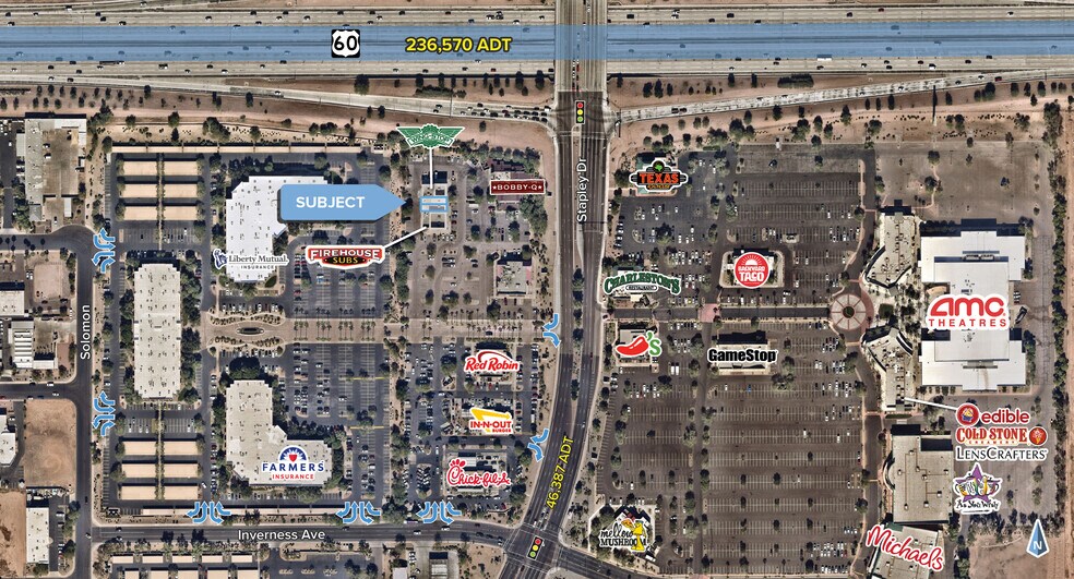 1610 S Stapley Dr, Mesa, AZ à louer - Photo du bâtiment - Image 2 de 5