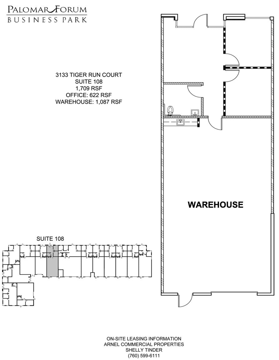 3133 Tiger Run Ct, Carlsbad, CA à louer Plan d’étage- Image 1 de 1