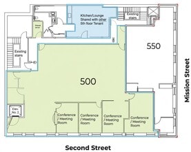 118 2nd St, San Francisco, CA for lease Floor Plan- Image 1 of 1