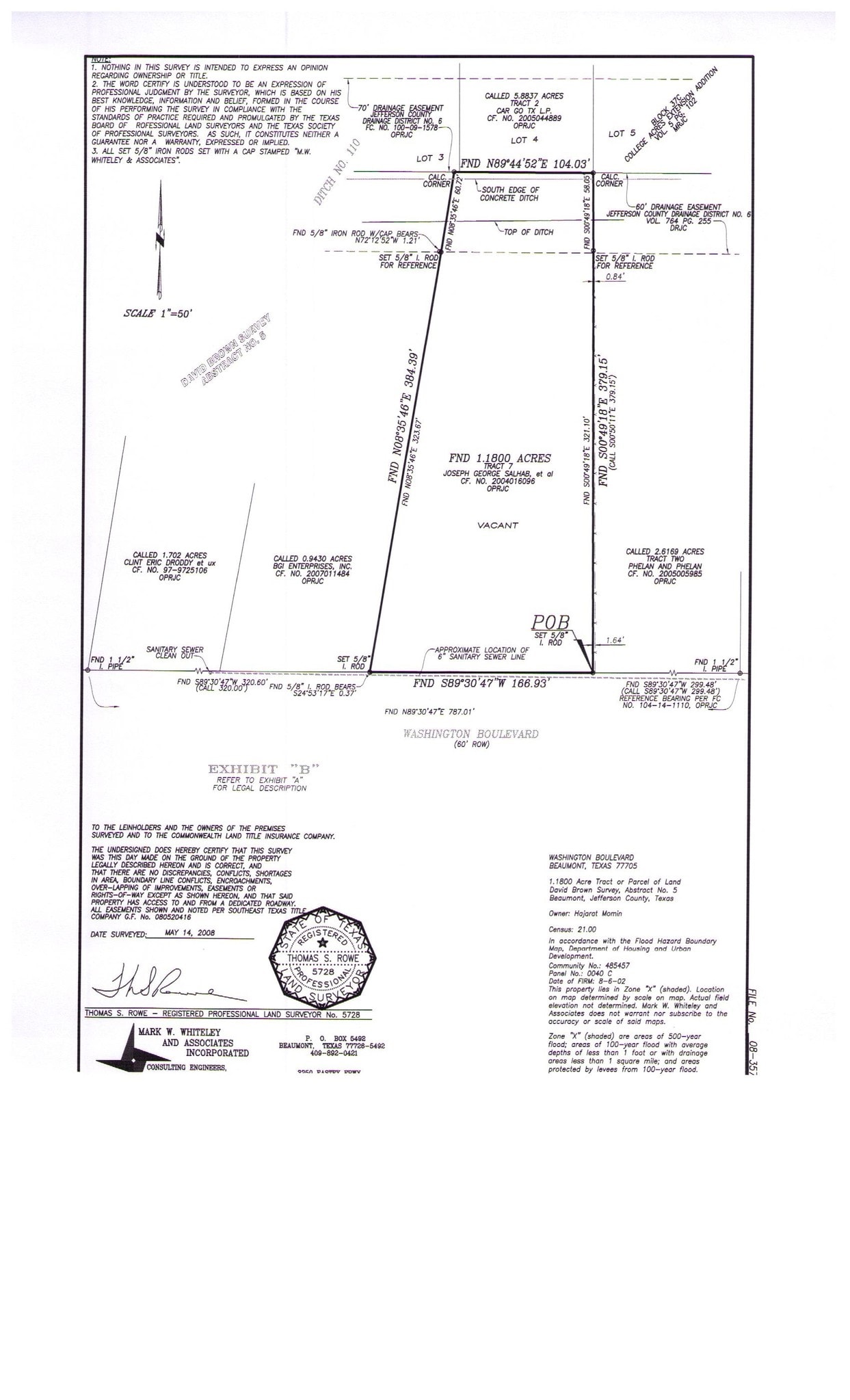 Washington Blvd, Beaumont, TX for sale Primary Photo- Image 1 of 6