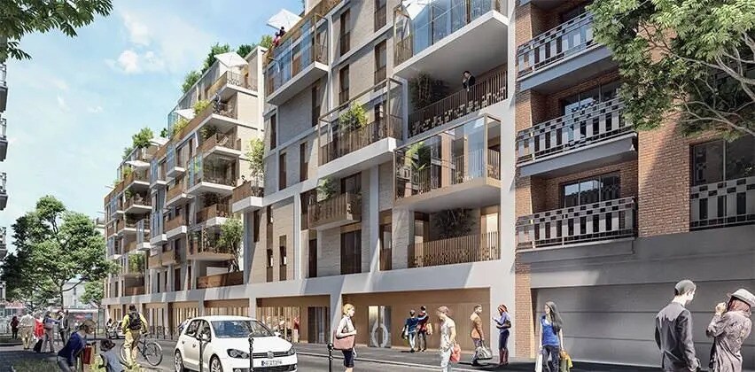 Commerce de détail dans Courbevoie à louer Photo du bâtiment- Image 1 de 4