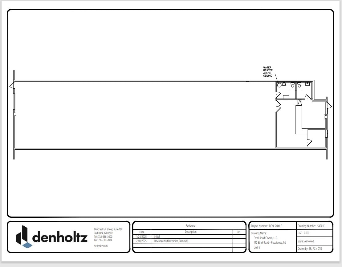 140 Ethel Rd W, Piscataway, NJ for lease Floor Plan- Image 1 of 1