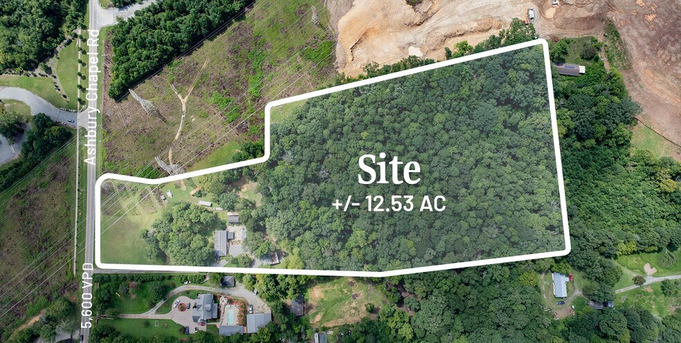 12401 Asbury Chapel Rd, Huntersville, NC for sale - Aerial - Image 2 of 5
