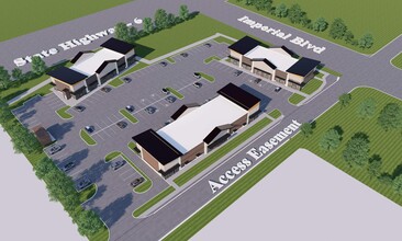 1133 Imperial Blvd, Sugar Land, TX - Aerial map view