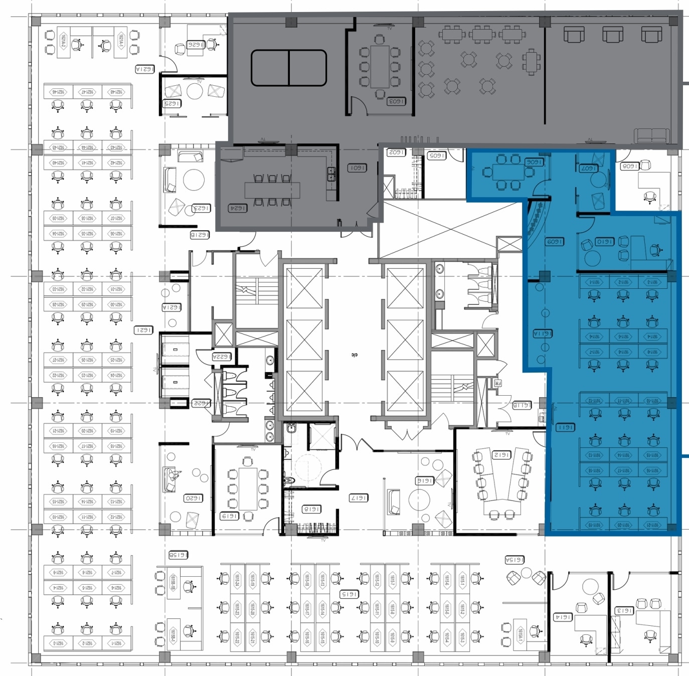 800 Boul De Maisonneuve E, Montréal, QC à louer Plan d’étage- Image 1 de 1